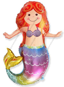 Гелиевый шар , Счастливая русалочка, 81 см.