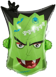 Шар с гелием  Фигура, Голова Франкенштейна, 69 см.