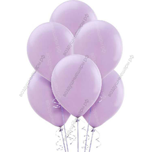 Шары Макарунс Светло-сиреневые с гелием