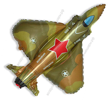 Шар Истребитель военный с гелием