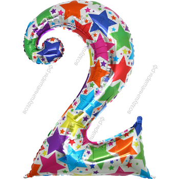 Шары цифры ОРИГИНАЛЬНЫЕ с гелием