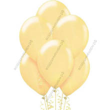 Шары Светло-желтые с гелием