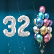 Шары с гелием на День рождения 32 года