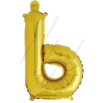 Шар- буква  "Ь" мягкий знак русского алфавита, с воздухом, 41 см