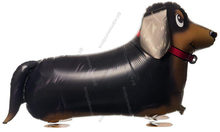 Шар  с гелием, ходячий Собака Такса шар ходячий