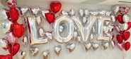 Новость: Украшение шарами на День Святого Валентина