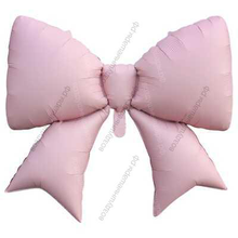 Шар с гелием Бант, Розовый, Сатин, 99 см