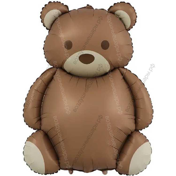 Шар с гелием медведь Мишенька, 89 см