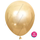 Шар (12''/30 см) Золото, лайт, хром Шаринг, 50 шт