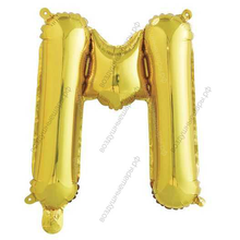 Шар- буква  "М", надутая воздухом, 41 см