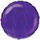 Шар (32''/81 см) Круг, Фиолетовый, 1 шт. 