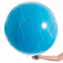 Большой Синий шар с гелием, 70см