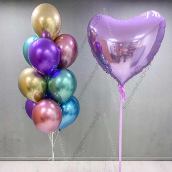 Готовое решение "Хромовая жемчужина" с большим сердцем