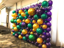 Фотофон из шаров (стена из шаров) "Фейерверк" (2,5м х 4м) 