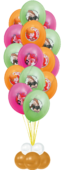 Фонтан шаров Малыш и Карлсон (15)