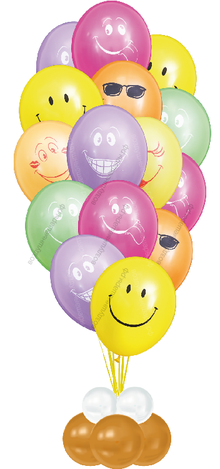 Фонтан шаров Рожицы