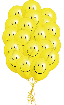 Облако из шаров Смайлы