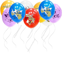 Разноцветные шарики под потолок Черепашки ниндзя