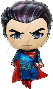 Шар гелиевый Фигура, Супермен, 74 см