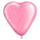 Сердце 5" Металлик Розовое /Ит