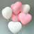 9 сердец Бело-розовое