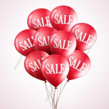 Гелиевые шары Sale (Красные) букет