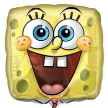 Шар Губка Боб с гелием