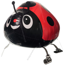 Шар  с гелием, ходячий Божья коровка шар ходячий