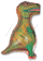 Шар (31''/79 см) Фигура, Динозавр, Зеленый, 1 шт.