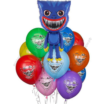 Подарок из шаров для сына Зубастики, Хаги Ваги