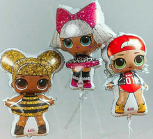 Шары Кукольное трио Куклы LOL (ЛОЛ) с гелием