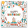Открытка Happe birthday", 8х8 см