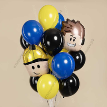 Букет из шаров с головами Мальчиков Роблокс