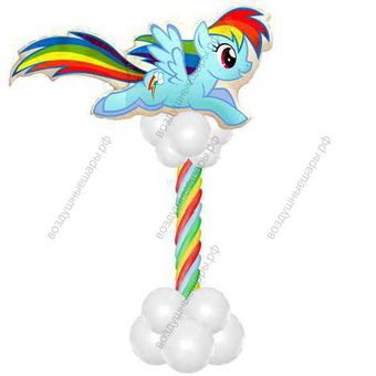 Стойка из шаров Май Литл Пони 
