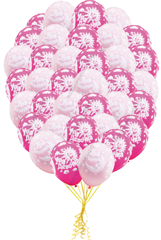 Букет из шаров Ура девочка 