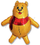 Фольгированный шар (33''/84 см) Фигура, Медвежонок с красным шарфом, Желтый, 1 шт.