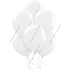 Белые шары с гелием