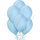 Шары Светло-голубые с гелием