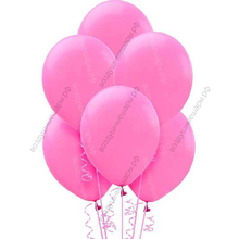 Шары Ярко-розовые, Фуше с гелием