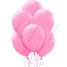 Шары Светло- розовые с гелием
