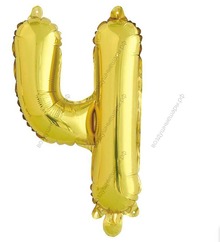 Шар- буква  "Ч" русского алфавита, надутая воздухом, 41 см