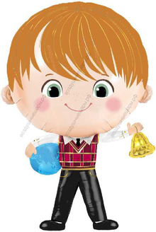 Шар с гелием  Школьник, Мальчик- ученик, 85 см.