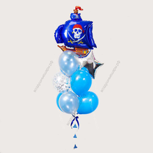 Фонтан из шаров для мальчика Летучий голландец