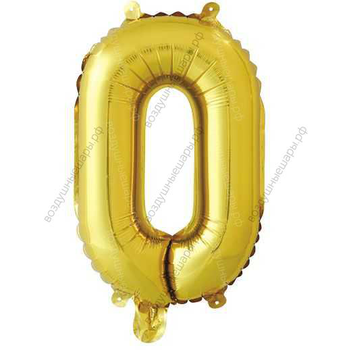 Шар- буква  "О", надутая воздухом, 41 см