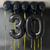 15 шариков и 2 цифры Черные 30