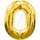 "0" золотой 