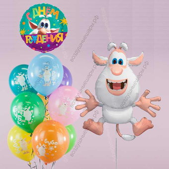 Украшение из шариков Буба, Ассорти