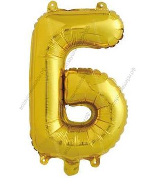 Шар- буква  "Б" русского алфавита, надутая воздухом, 41 см