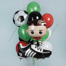 Сет из гелиевых шаров "Подарок футболисту"