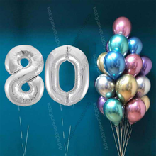 Шары на юбилей 80 лет
